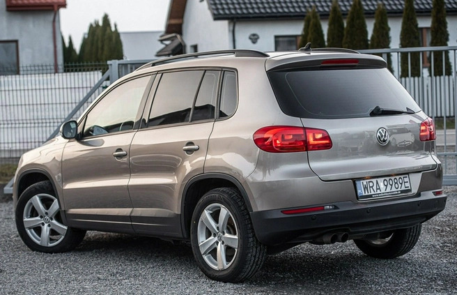 Volkswagen Tiguan cena 53700 przebieg: 299000, rok produkcji 2014 z Wojkowice małe 497